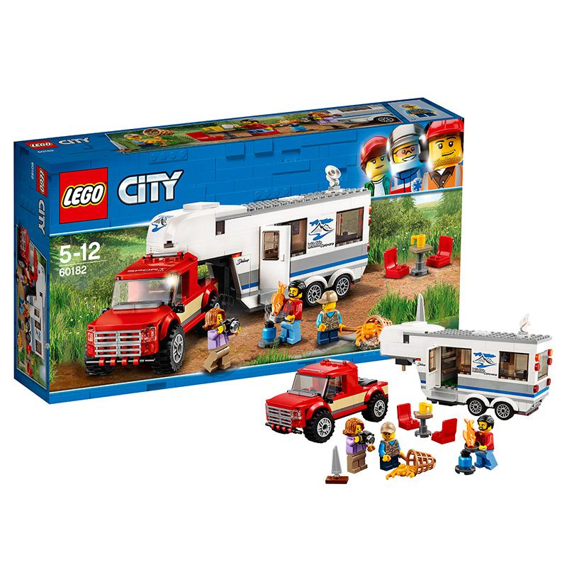 Lego/60182/Городской Кемперван/Игрушки из строительных блоков в сборе/Подарки на день рождения для детей/344 #1