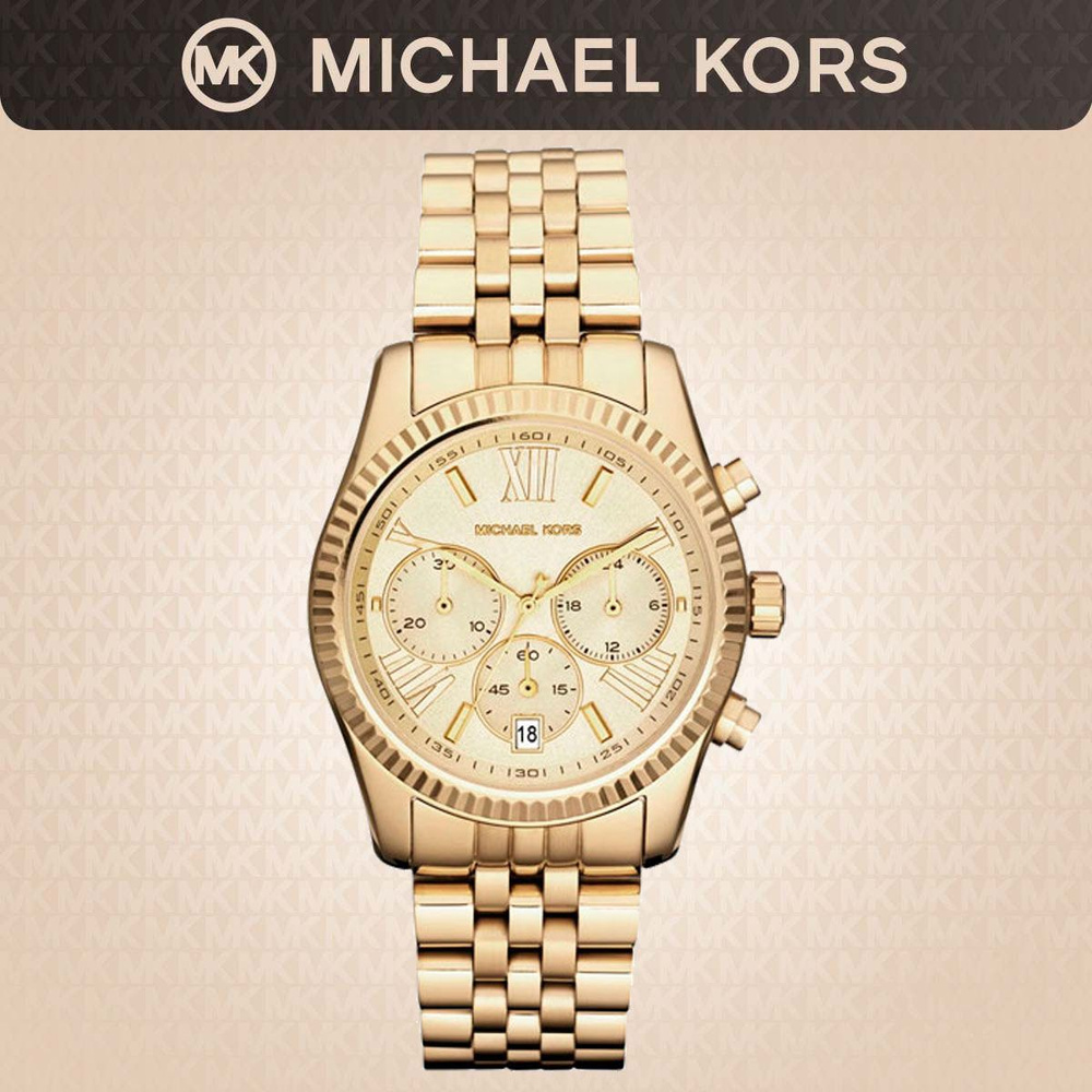 Наручные часы Michael Kors MK5556. Часы наручные женские кварцевые классические Майкл Корс. Со стрелками, #1