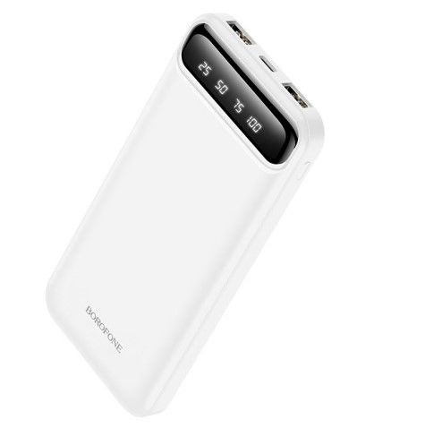 внешний аккумулятор BOROFONE BJ14 Freeway Power bank, 2.0А (10000mAh), белый #1