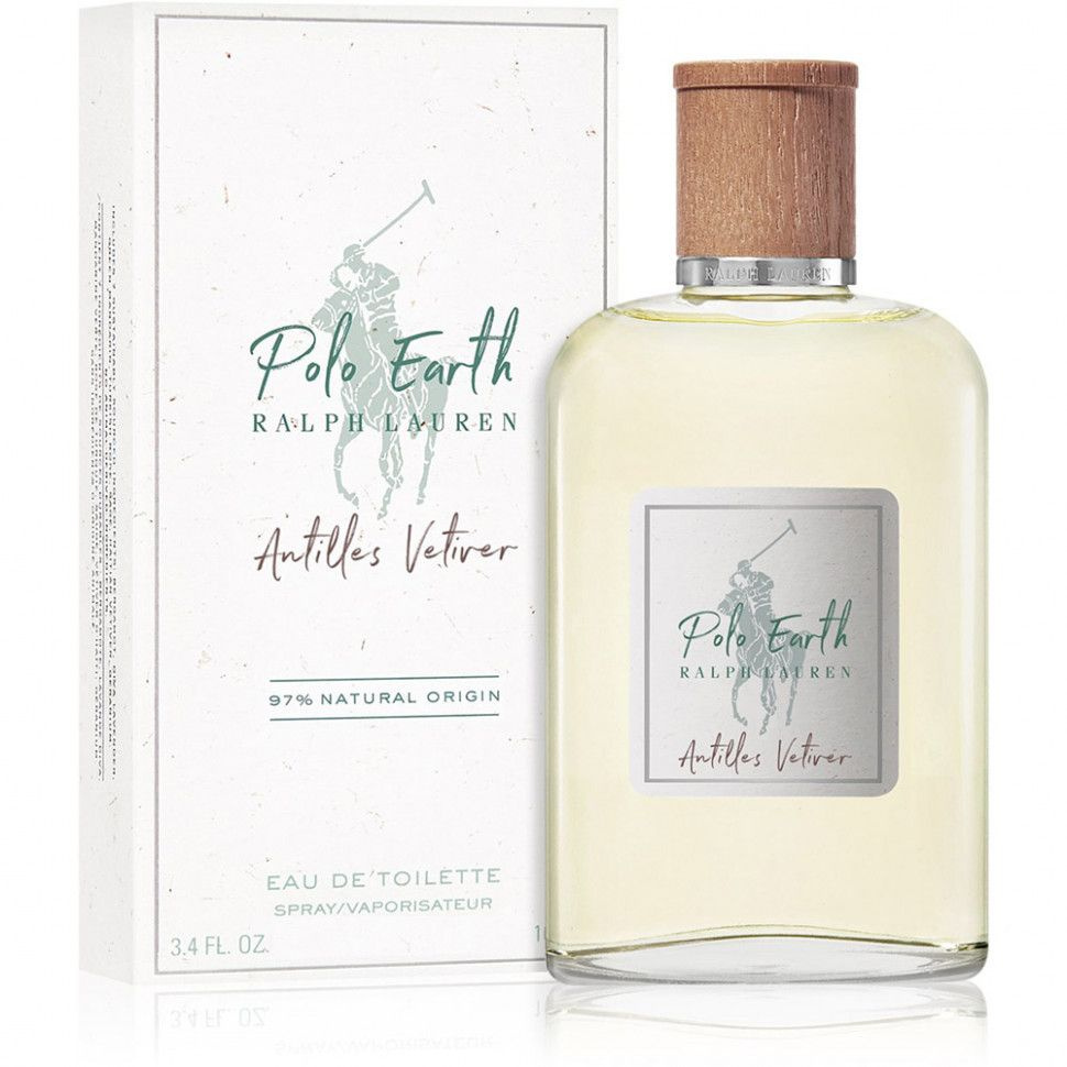 Туалетная вода женская мужская Polo Earth Antilles Vetiver 100 мл #1