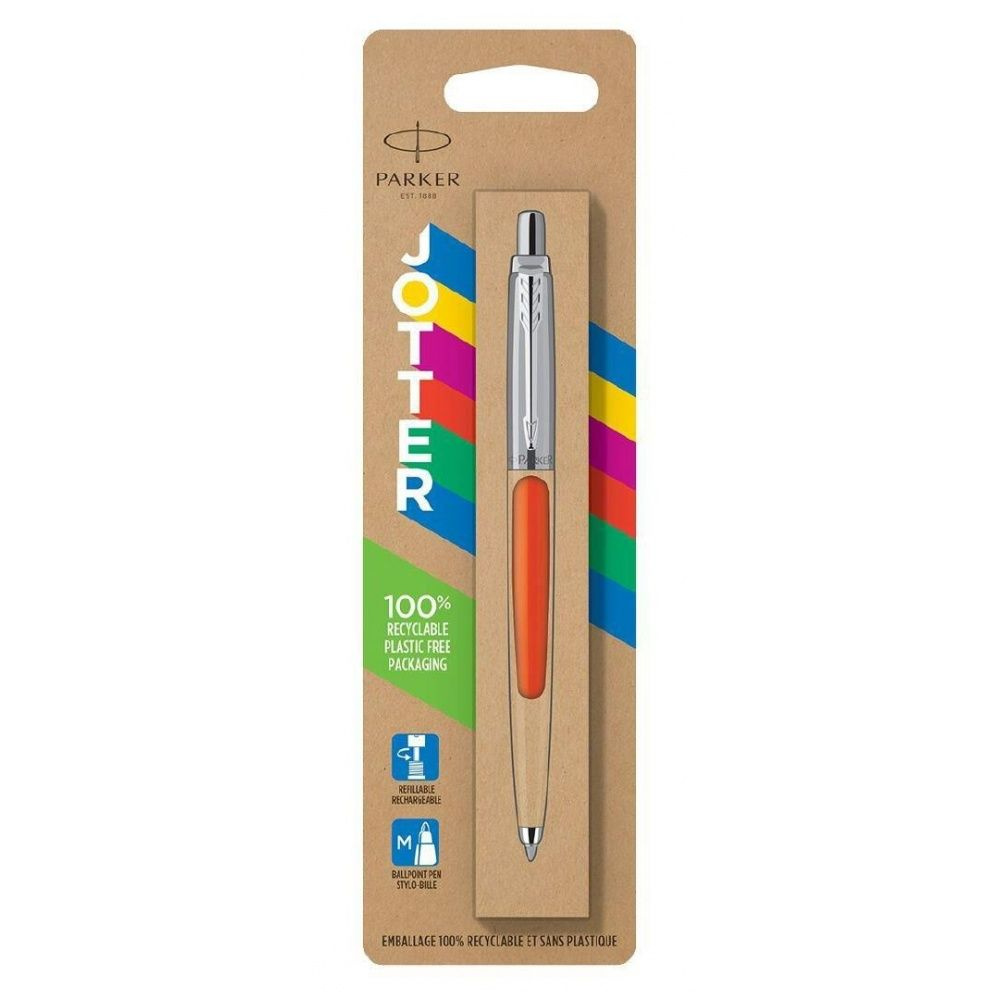 Ручка шариковая Parker Jotter K60 Originals Color Plastic 2019, Orange СT 2076054-ECO #1