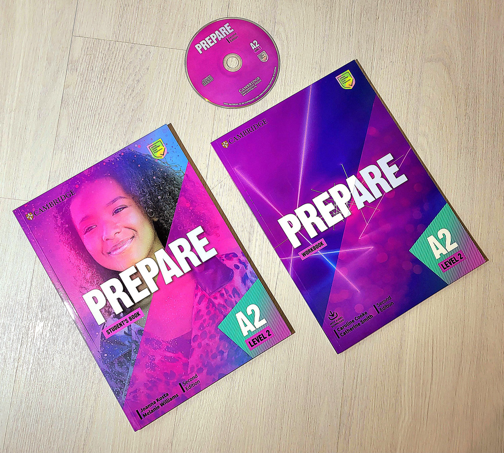 Prepare A2 Level 2 Second Edition, Student's Book + Workbook + CD | Kosta Joanna #1