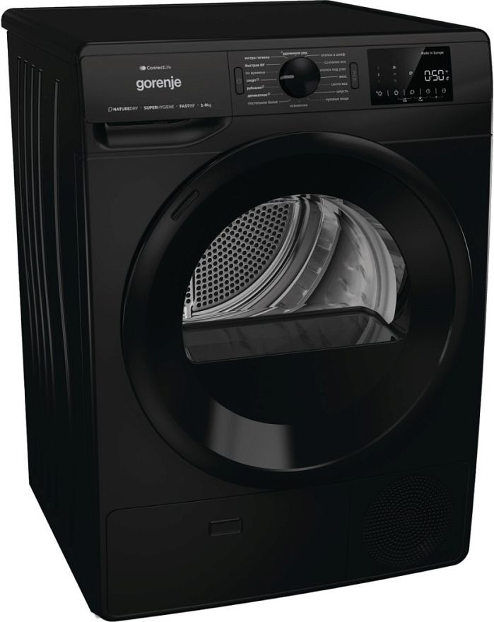 Сушильная машина GORENJE DPNE92GNLWIFI/BC черный #1