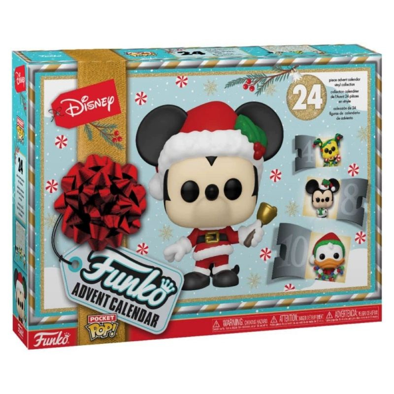 Рождественские игрушки, Funko POP Disney Микки-Минни, 24 куклы в слепых коробках  #1