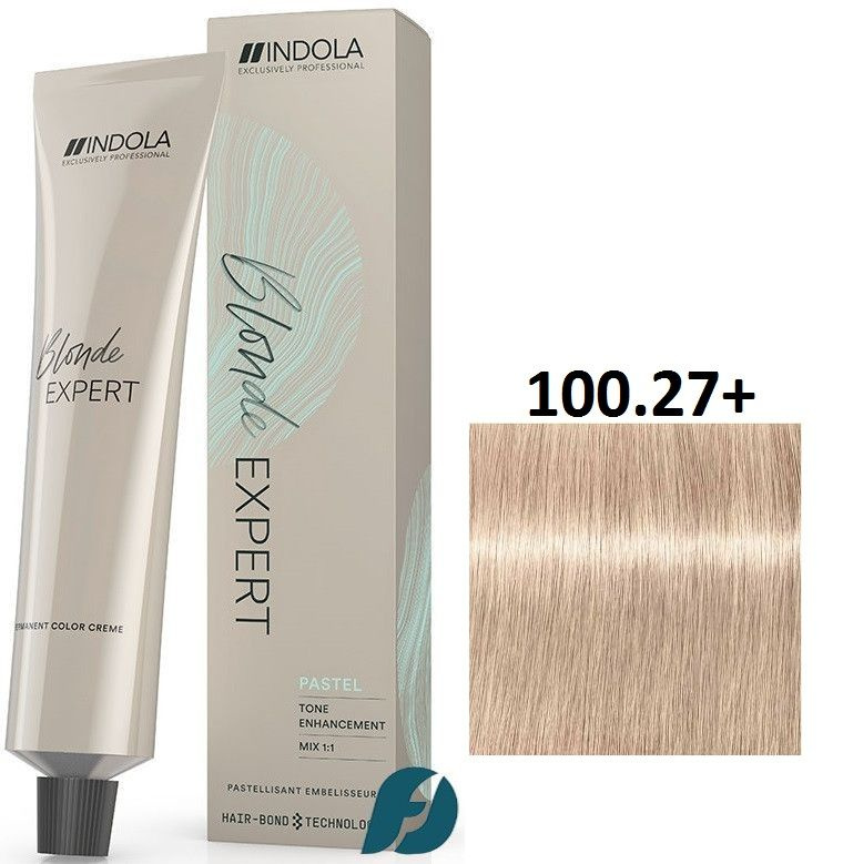 Indola Professional Blonde Expert Highlift 100.27+ Перманентный крем-краситель для волос Ультраблонд #1