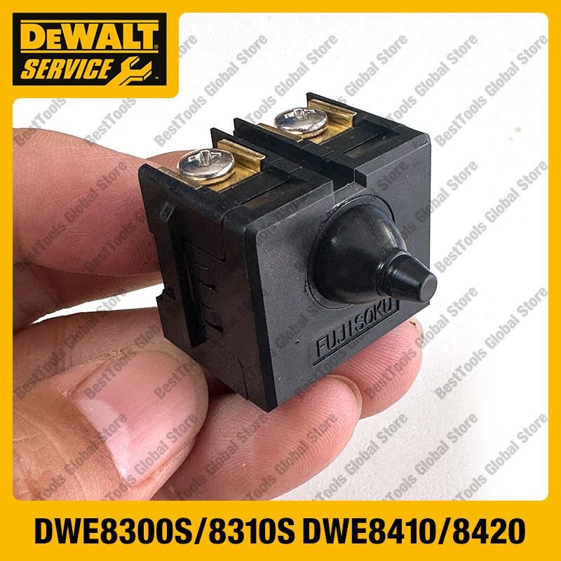 Выключатель для угловой шлифовальной машины DEWALT N396008 DWE8410 DWE8300 DWE8310 DWE8420 DWE402 DWE4214 #1