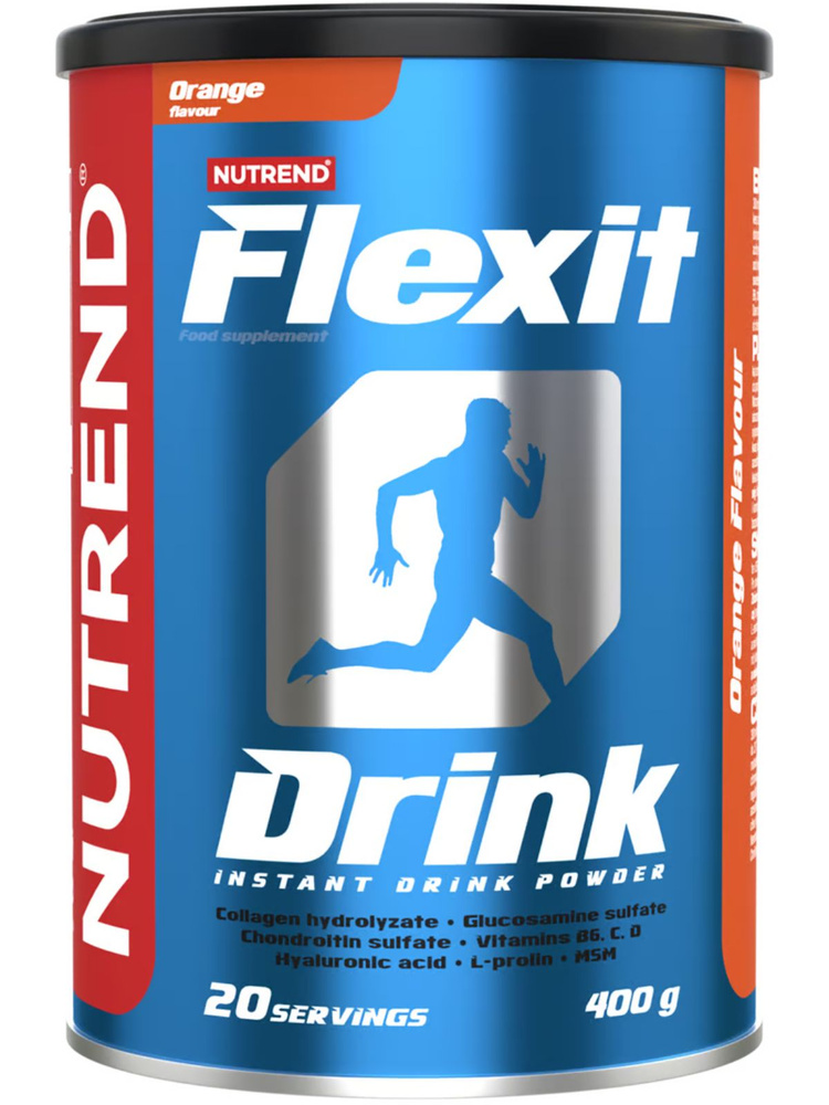 Комплекс хондропротекторов NUTREND Flexit Drink 400 г, Апельсин #1