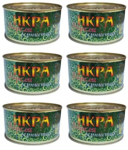 Икра Форели красная зернистая 140г, ж/б 6 шт #1