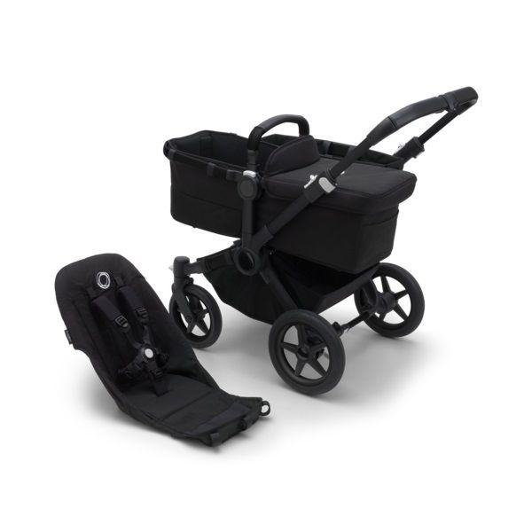 Коляска 2 в1 Bugaboo Donkey 5 base Black/Midnight black 100002034 #1