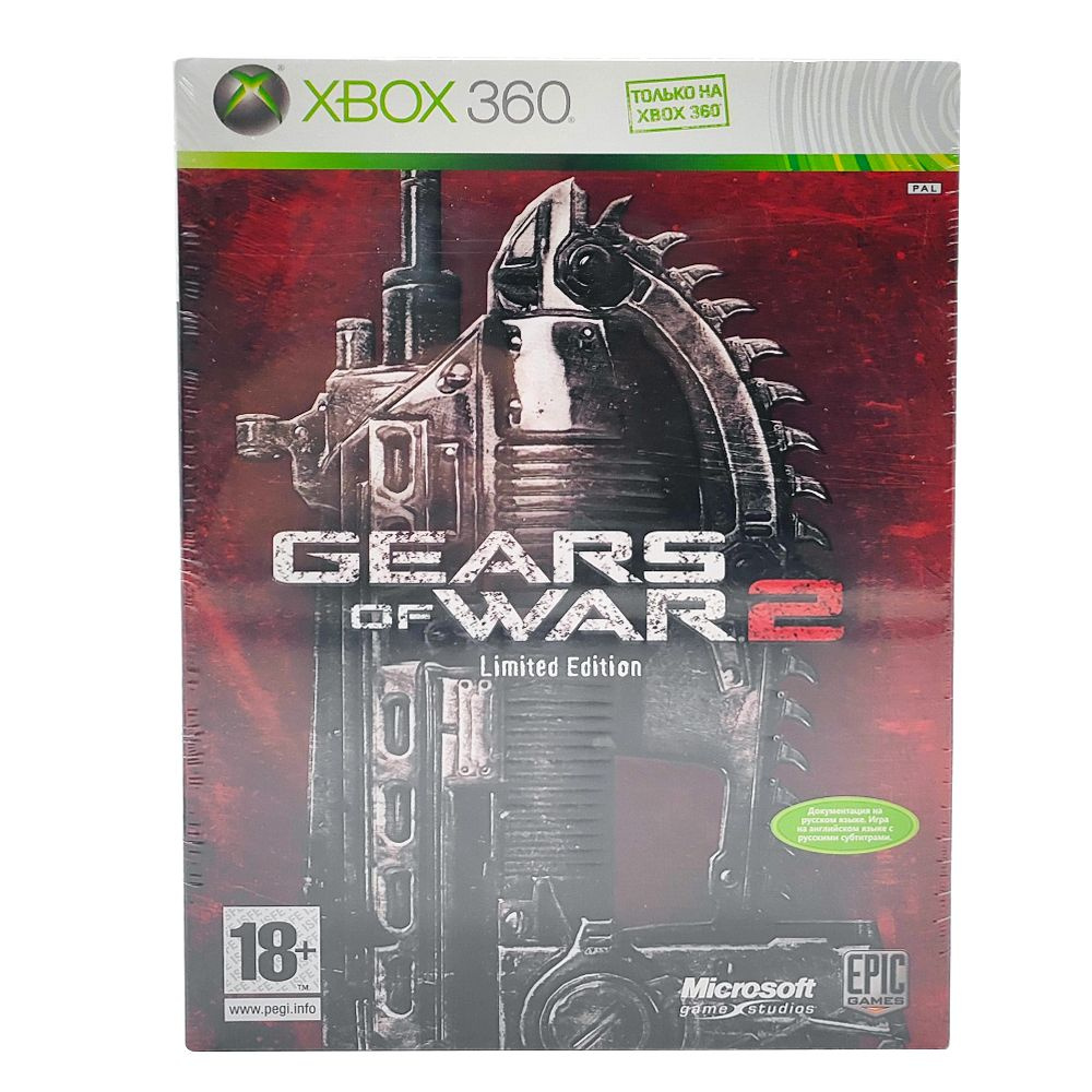 Игра Gears of War 2 Limited Edition рус. обложка (XBox 360, Русские субтитры)  #1