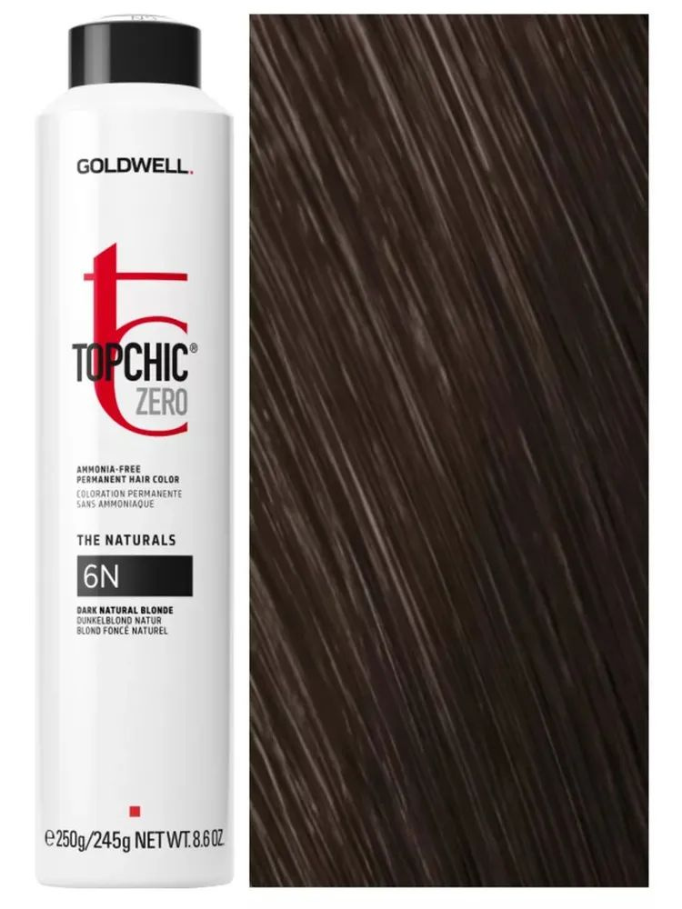 Goldwell Topchic ZERO 6N темно-русый 250 мл #1