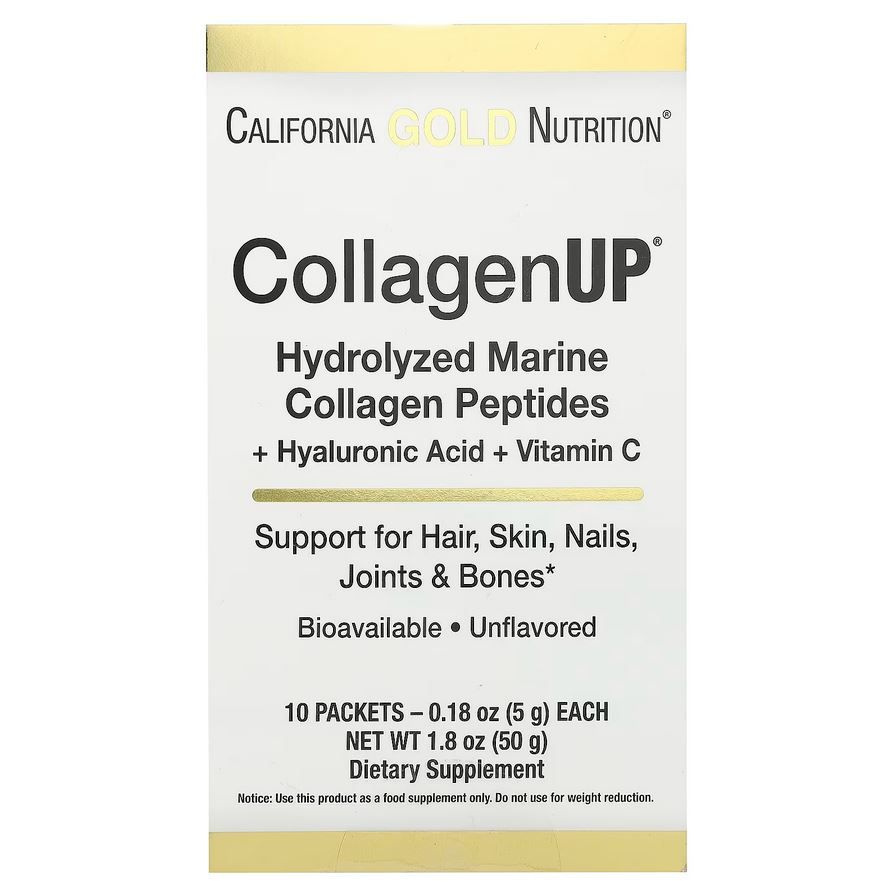 California Gold Nutrition CollagenUP Hyaluronic Acid+Vinamin C 5,15 гр 10 Пак #1