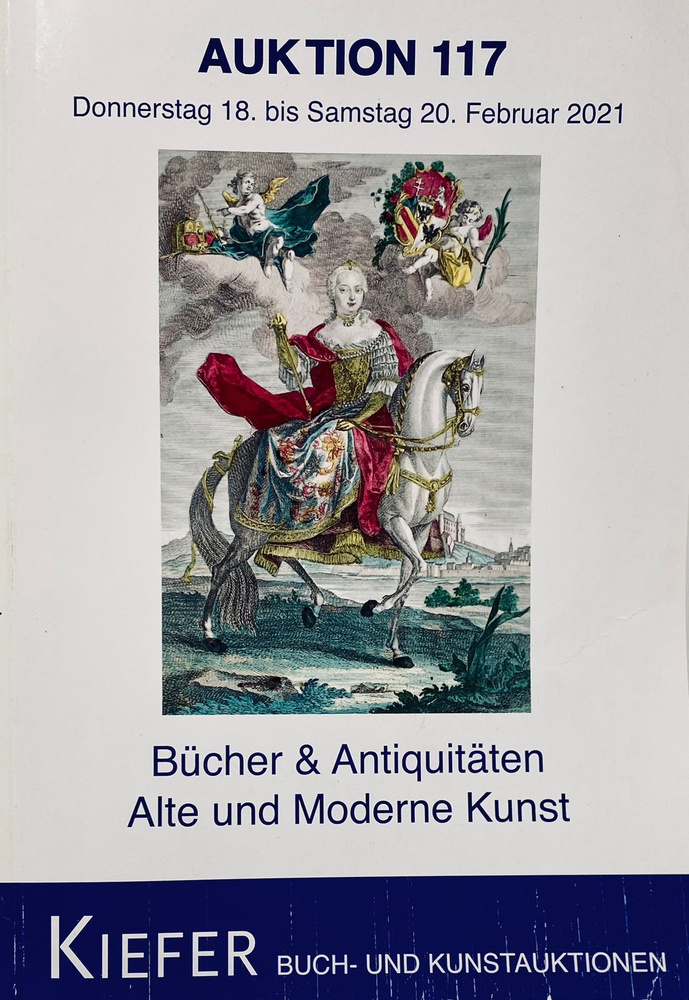 Каталог аукциона Kiefer: Книги и антиквариат; Древнее и современное искусство  #1