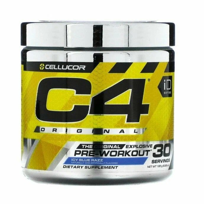 Перед тренировкой Cellucor C4 Original 195г Ледяная голубая малина  #1