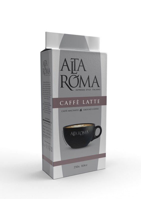 Кофе Alta Roma Caffe Latte молотый, 250г #1