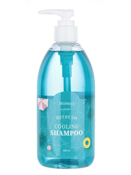 Deoproce Освежающий шампунь для волос Refresh Cooling Shampoo, с охлаждающим эффектом, 400 мл  #1