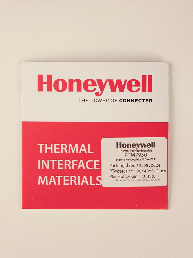 Термопаста с фазовым переходом HONEYWELL PTM7950 для охлаждения процессора в ноутбуках, видеокартах, #1