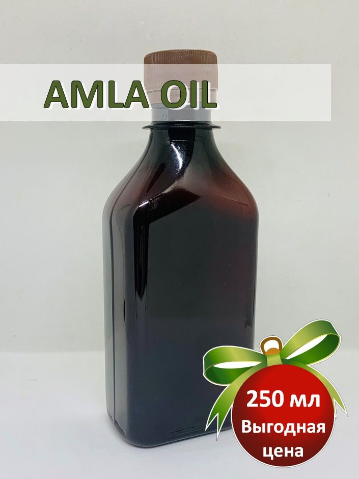 Масло Амла для волос (Amla Oil), All Natural, натуральное, 250мл #1