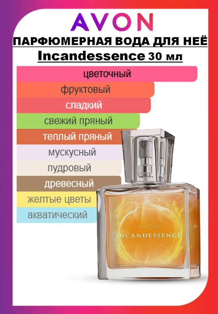 AVON Парфюмерная вода Incandessence для нее, 30 мл #1