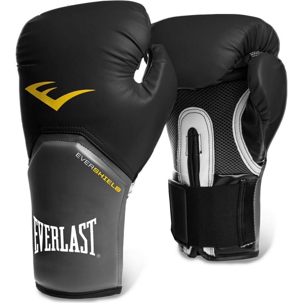 Боксерские перчатки Everlast Pro Style Elite черные #1