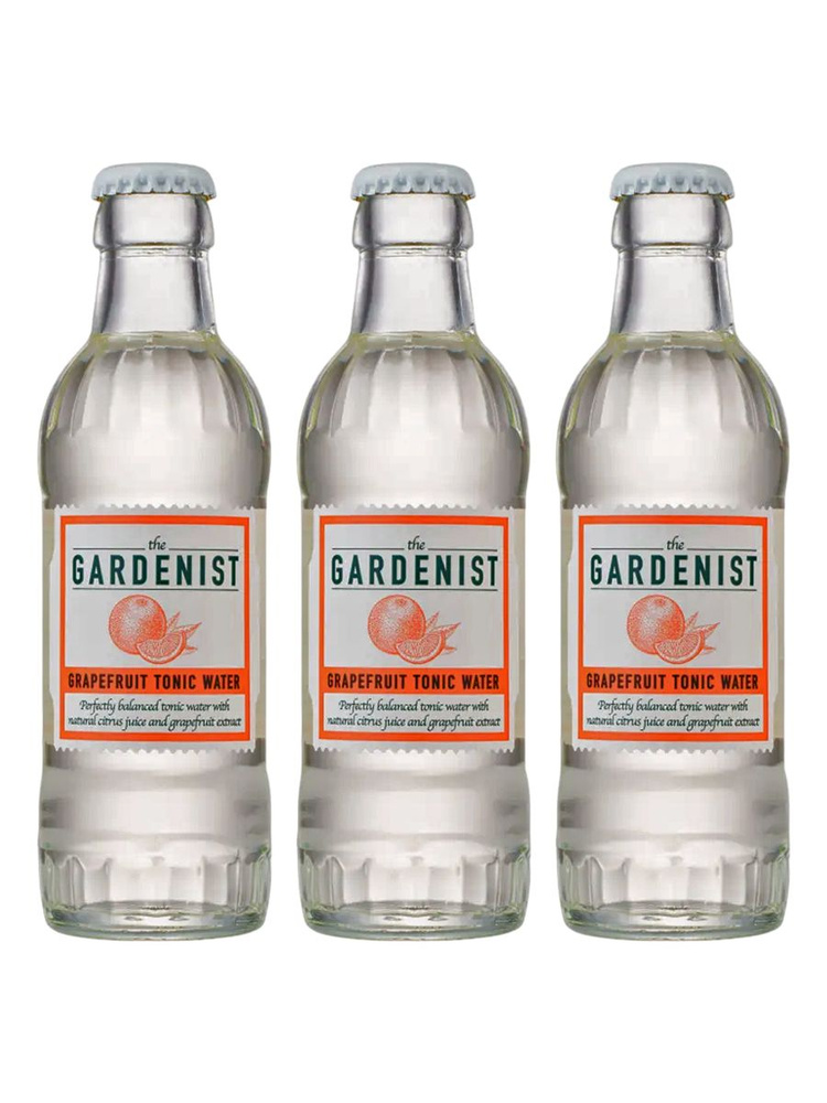 Газированный напиток the GARDENIST Grapefruit Tonic Water / Грейпфрутовый тоник, 3 шт x 200 мл  #1