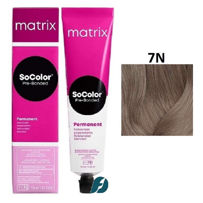 Matrix SoColor 7N Крем-краска стойкая для волос, 90 мл #1