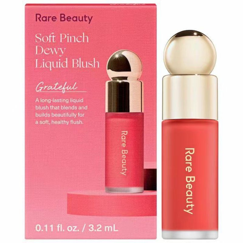 Rare Beauty Жидкие румяна Soft Pinch Liquid Blush ( Grateful )Travel size 3,2 мл #1