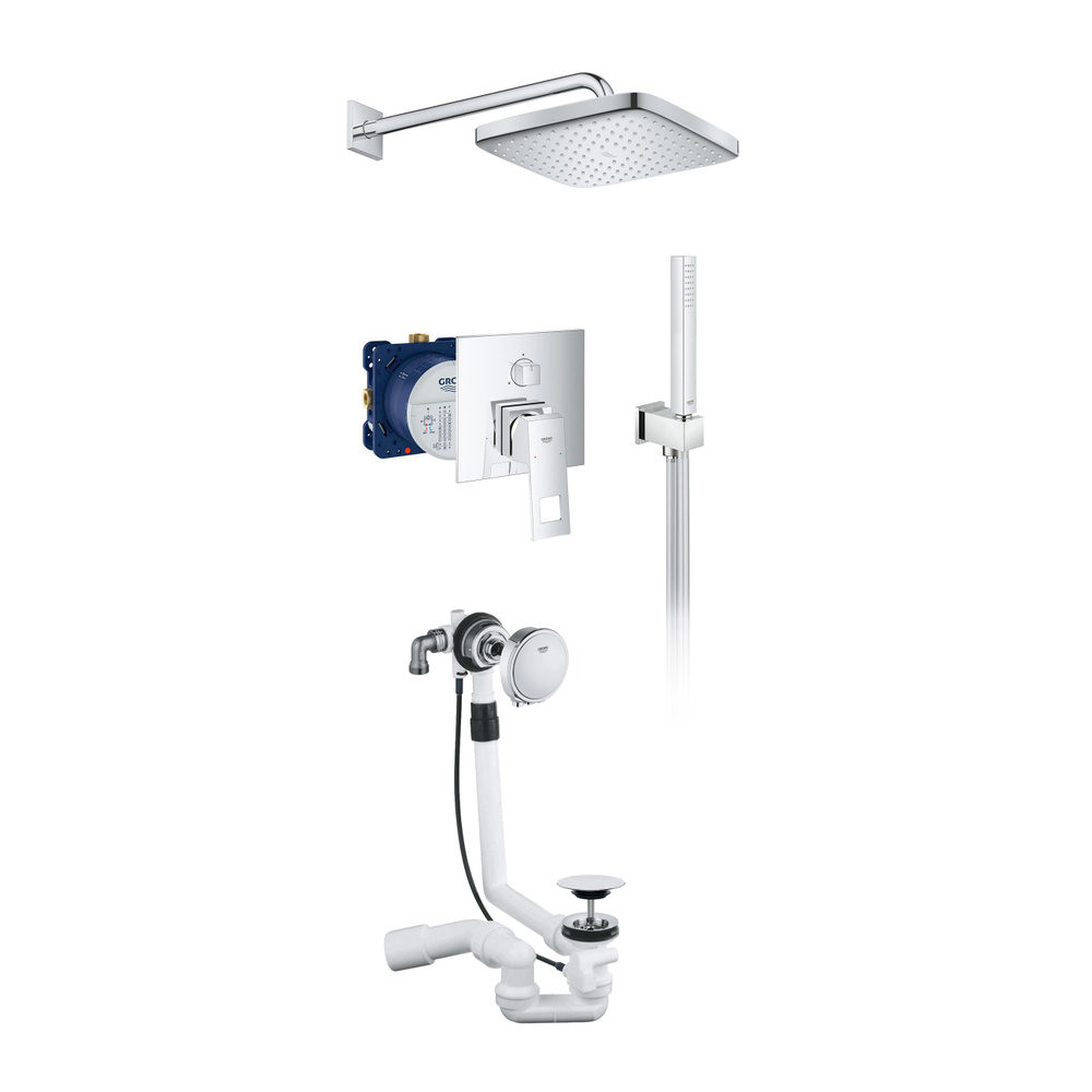 Слив перелив с наполнением ванны Grohe Eurocube Talentofill Professional 250  #1