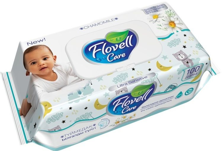 Flovell Care Влажные салфетки #1