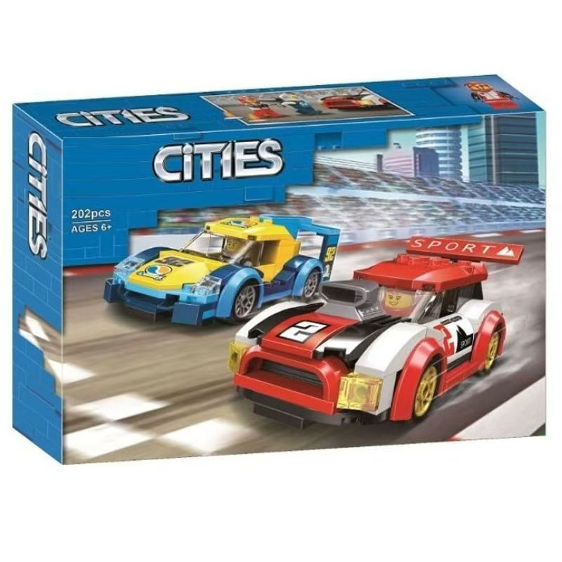 Конструктор LEGO City Nitro Wheels 60256 Гоночные автомобили #1