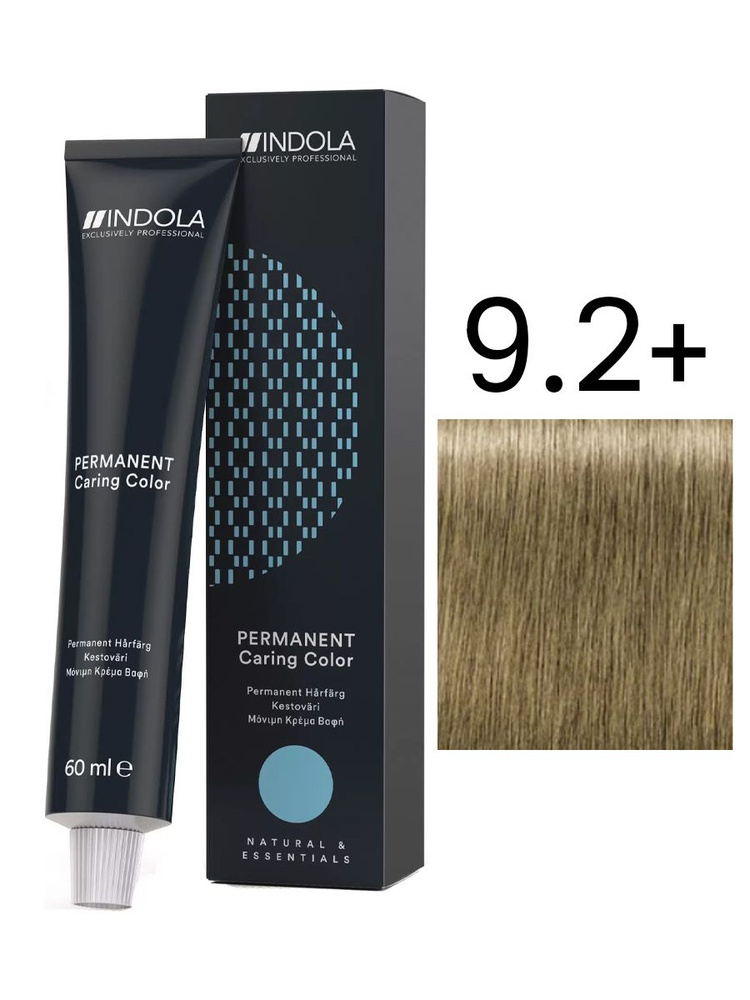 Indola Natural&Essentials 9.2+ краска для волос 60 мл #1