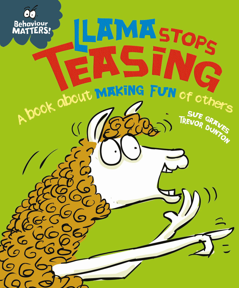 Llama Stops Teasing. A book about making fun of others / Книга на Английском | Graves Sue  #1