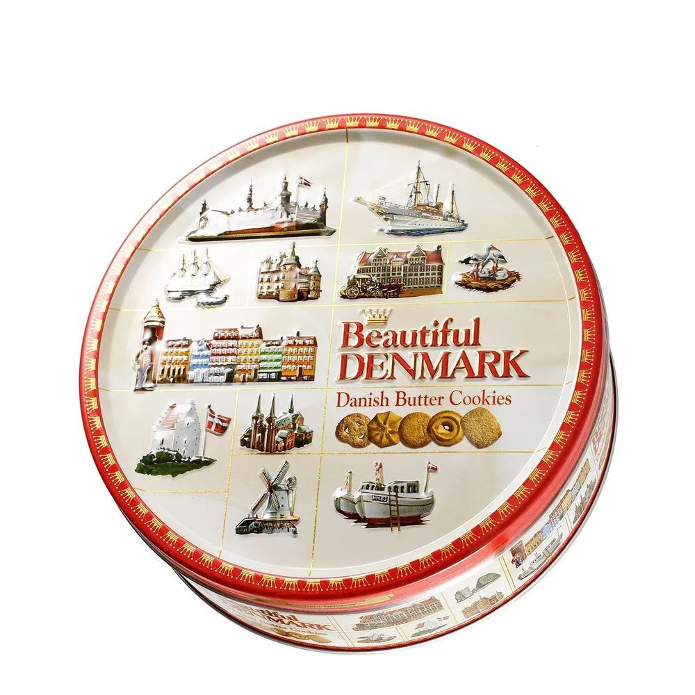 Печенье JACOBSENS ассорти сдобное "Beautiful Denmark" 400г #1