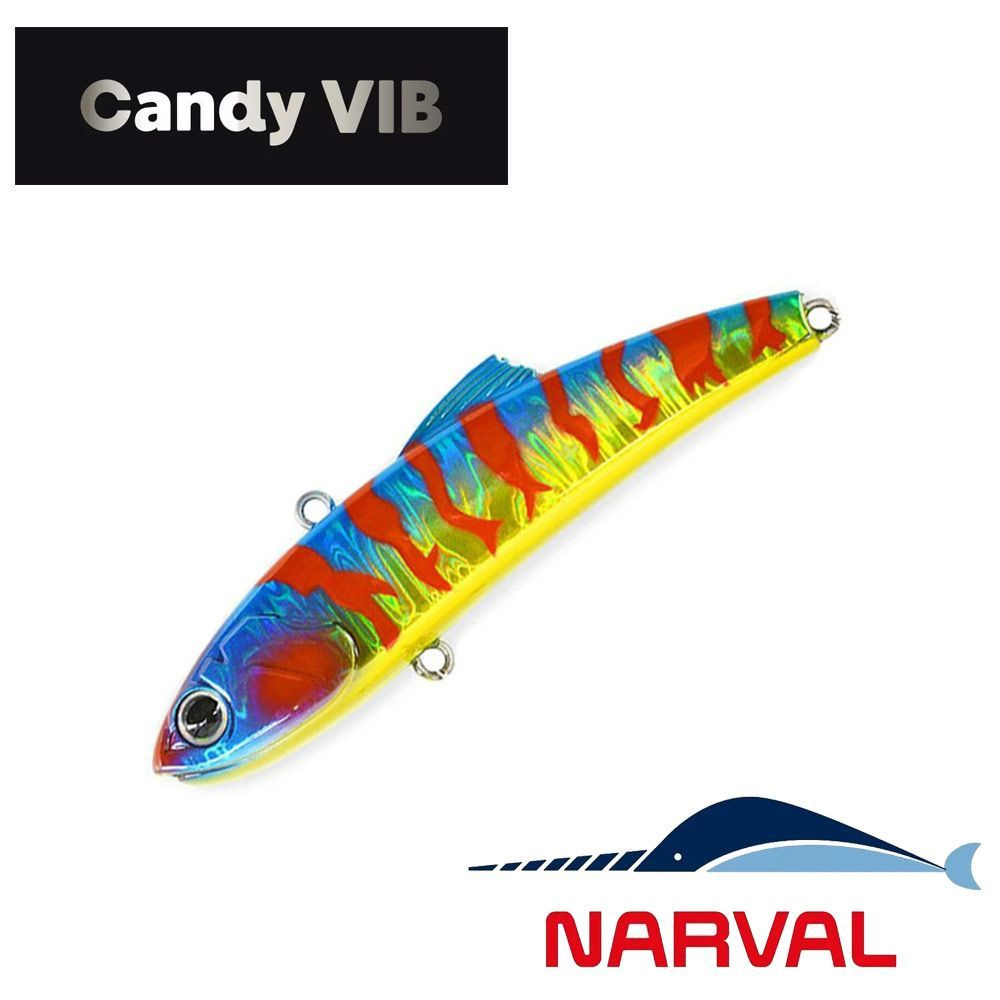 Раттлин Narval Frost Candy Vib 65mm 11g #024-Bloody Sky. виб/приманка на хищника/судак,щука.форель  #1