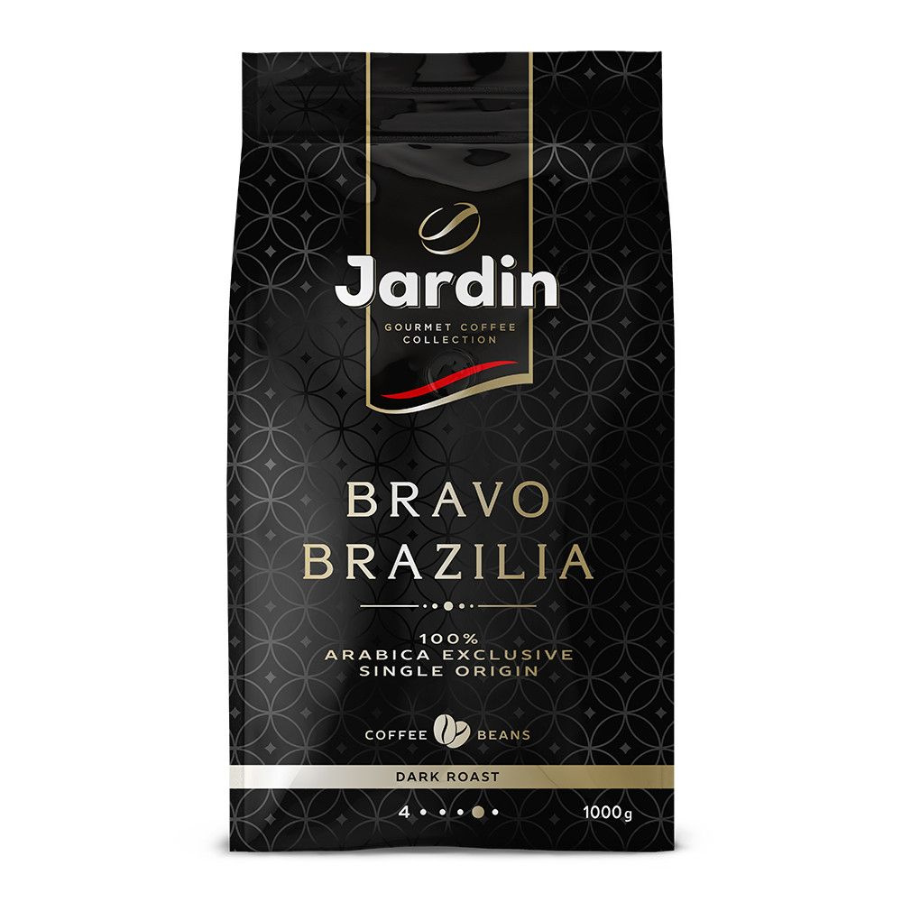 Кофе в зернах Jardin Bravo Brazilia (Жардин Браво Бразилия), 1 кг 6013478  #1