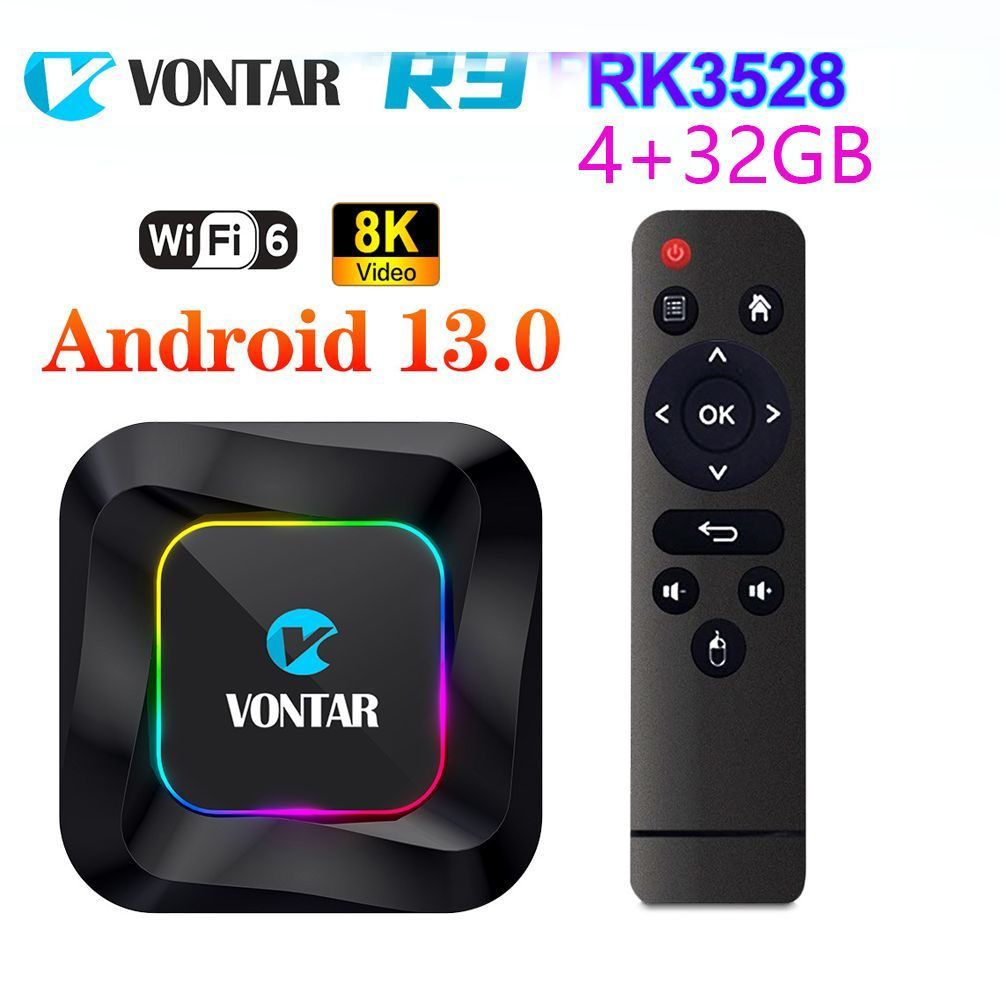 ТВ-бокс VONTAR R3 Android 13.0 #1