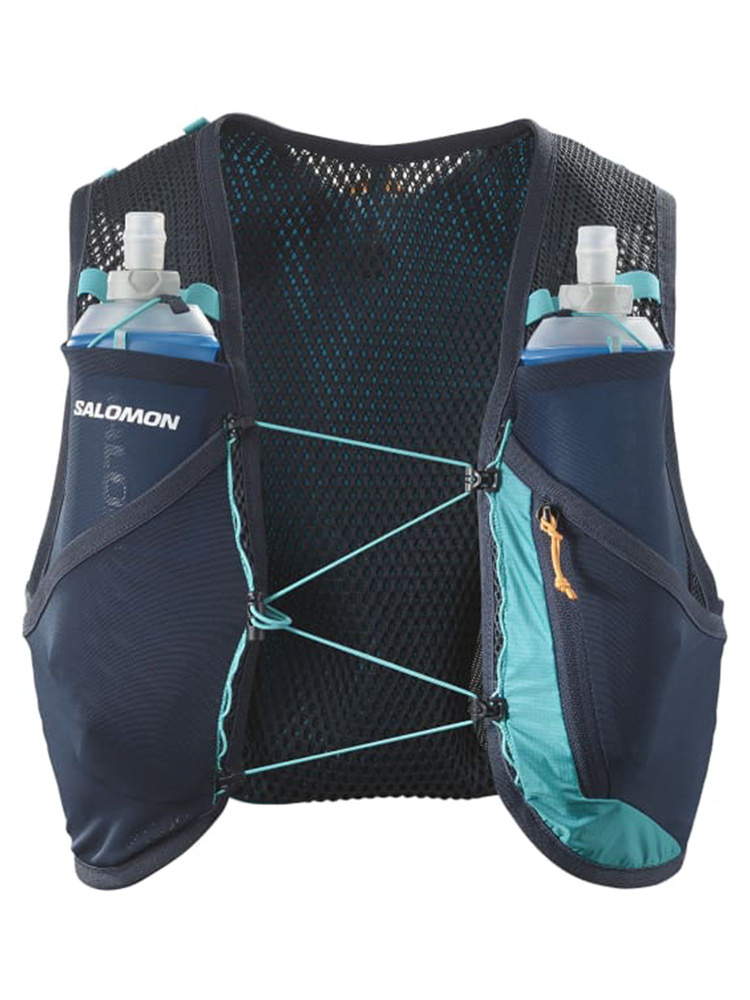 Жилет Для Бега Salomon Active Skin 4 Set Tahitian Tide/Carbon (Us:xl) #1