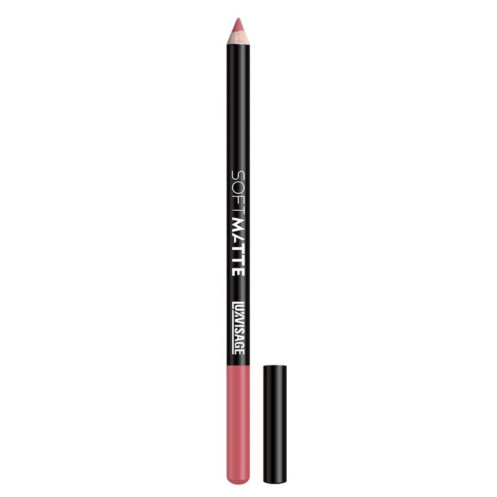 LUXVISAGE, Карандаш для губ SOFT MATTE, тон 607 - Wild Berry #1