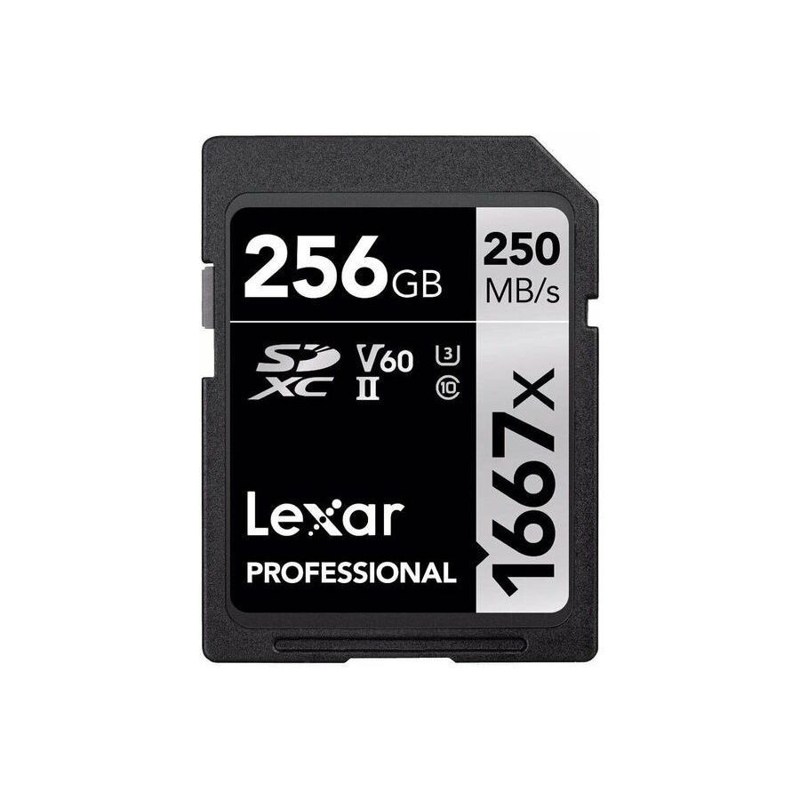 Карта памяти Lexar Professional 256 ГБ (SD-карта 1667x, UHS-II U3 V60) #1