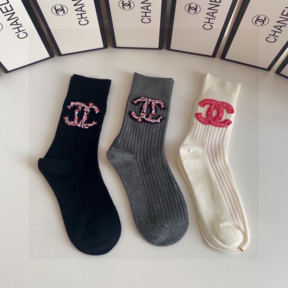 Носки Chanel Socks, 3 пары #1