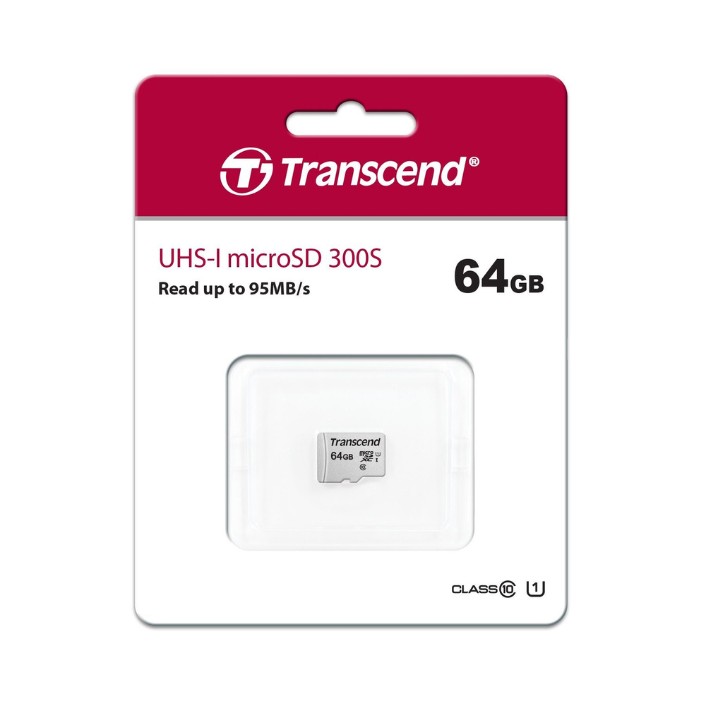 Transcend Карта памяти 64 ГБ  (TS64GUSD300S) #1