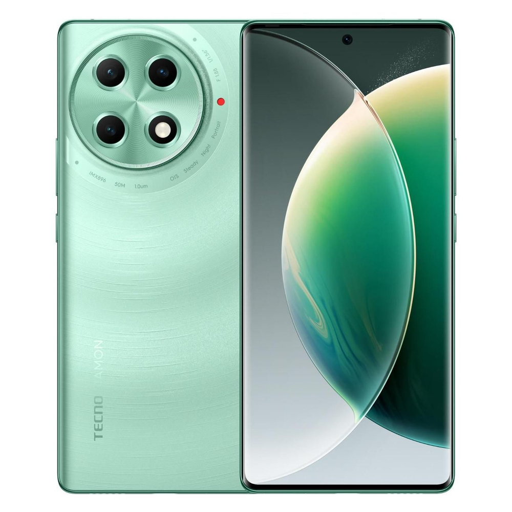 Tecno Смартфон CAMON 30S Pro 8/256GB Shim Silver Green 8/256 ГБ, зеленый #1