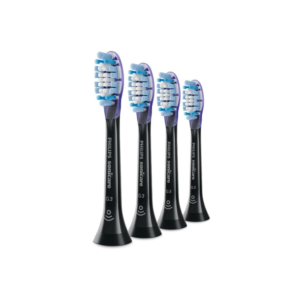 Стандартные насадки для звуковой зубной щетки Philips Sonicare Premium Plaque Defense HX9054/33 4шт  #1