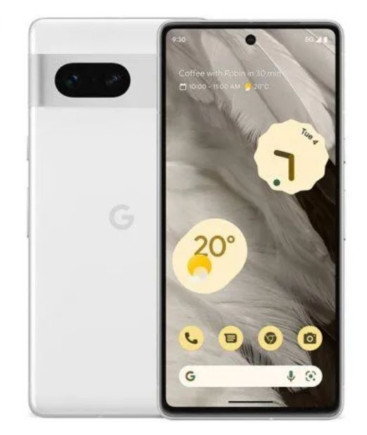 Google Смартфон Google Pixel 7（Европейская версия） 8/256 ГБ, слоновая кость, прозрачный  #1