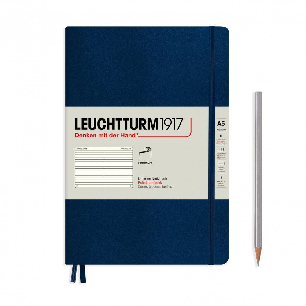 Leuchtturm1917 Записная книжка A5 (14.8 × 21 см), листов: 65 #1