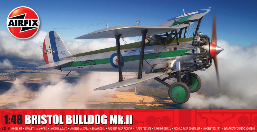 Сборная модель 1/48 Bristol Bulldog Mk.II (Airfix) #1