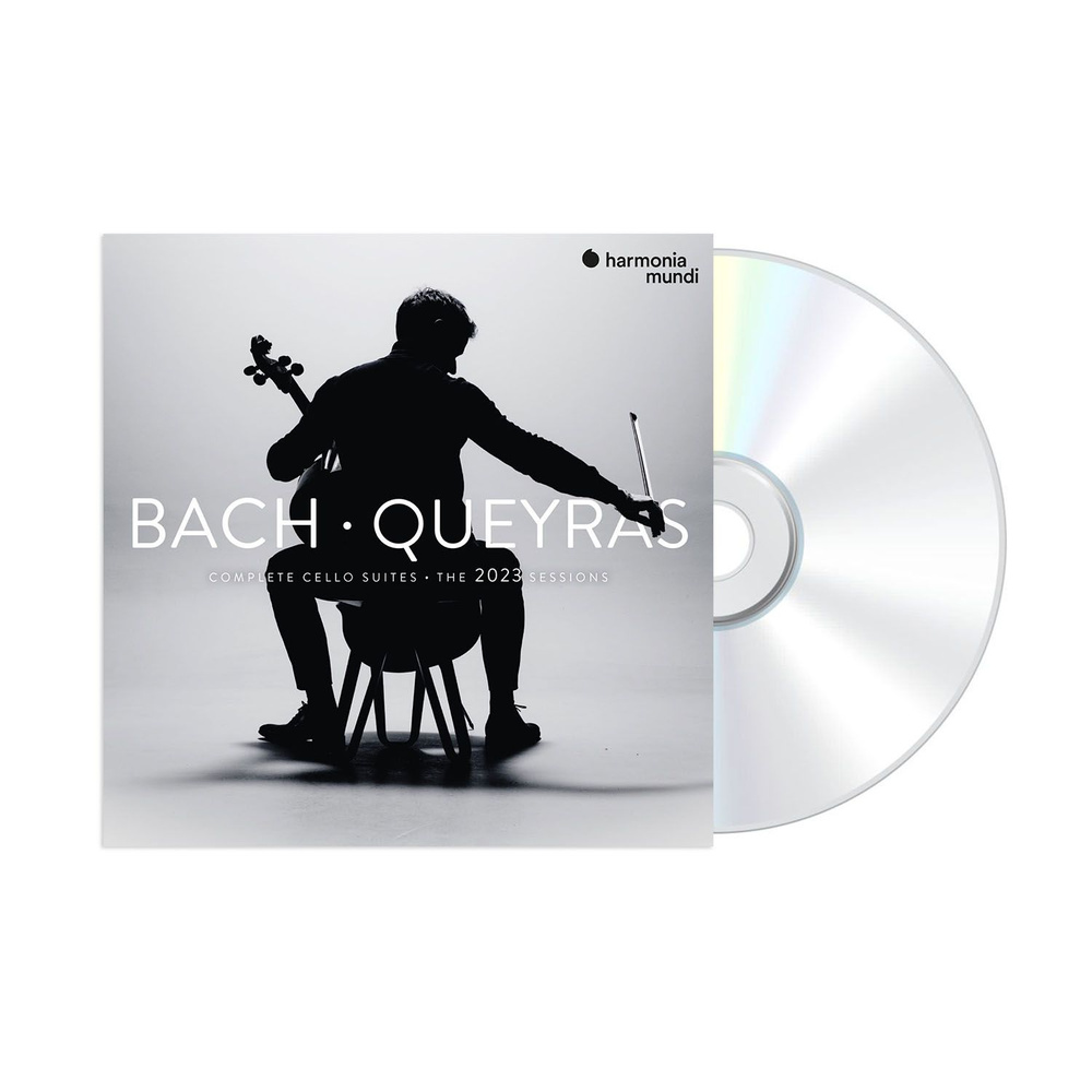 Музыка CD Bach, Queyras - Complete Cello Suites - The 2023 Sessions 2 x CD + Blu-ray, Album, Stereo  #1