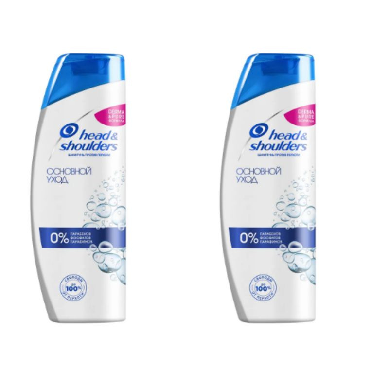 Head&Shoulders Шампунь для волос Основной уход, 400 мл, 2 уп #1