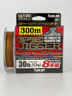 SUNLINE PE JIGGER ULT X4 1.7号 30LB 1200m サンライン