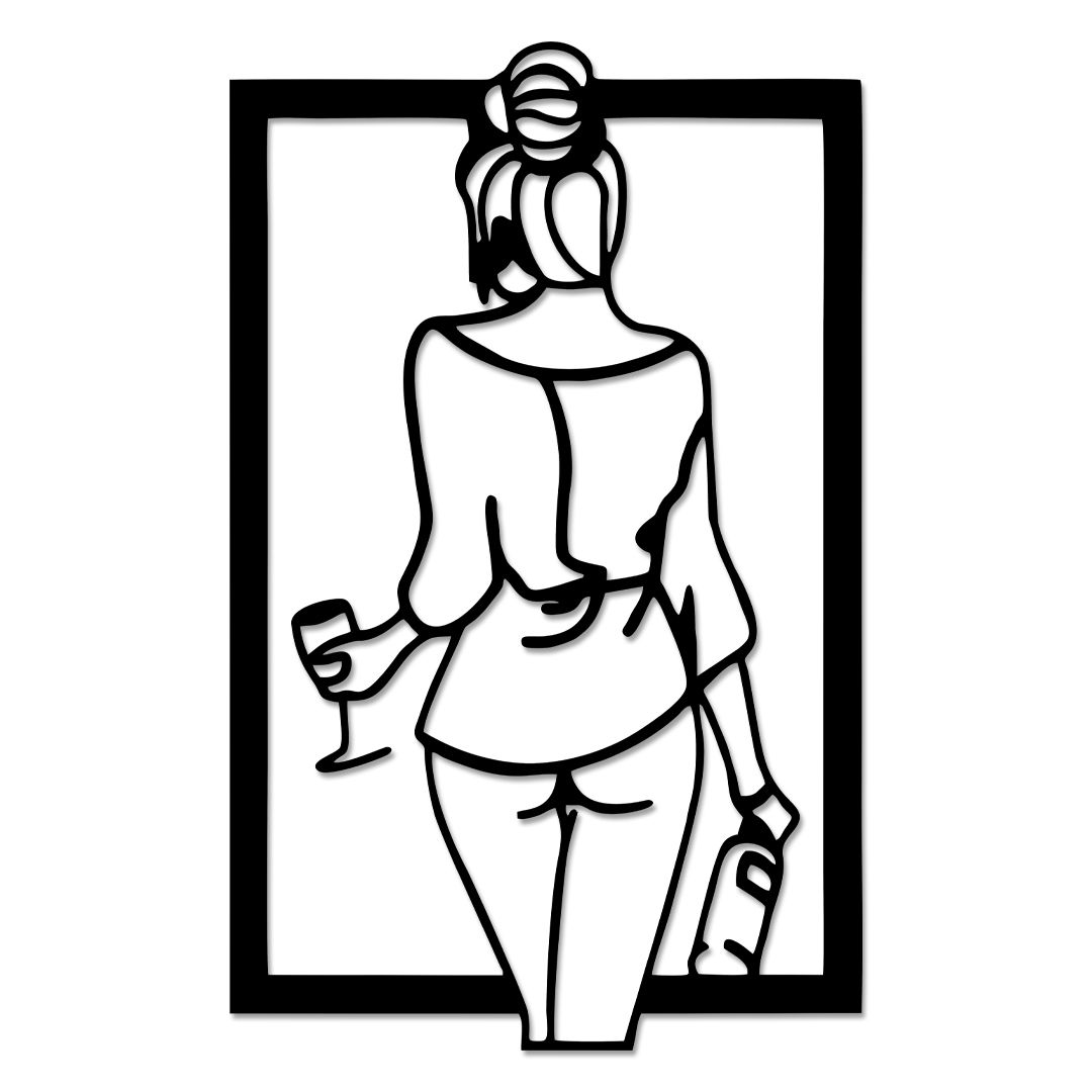 Паннодекоративное"Девушка"380*600мм